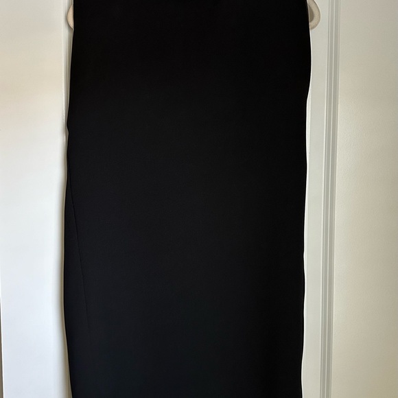 Zara LBD! Shoulder padded! High neck!Small cap sleeves! Tapered shape! Back zip - Picture 3 of 6